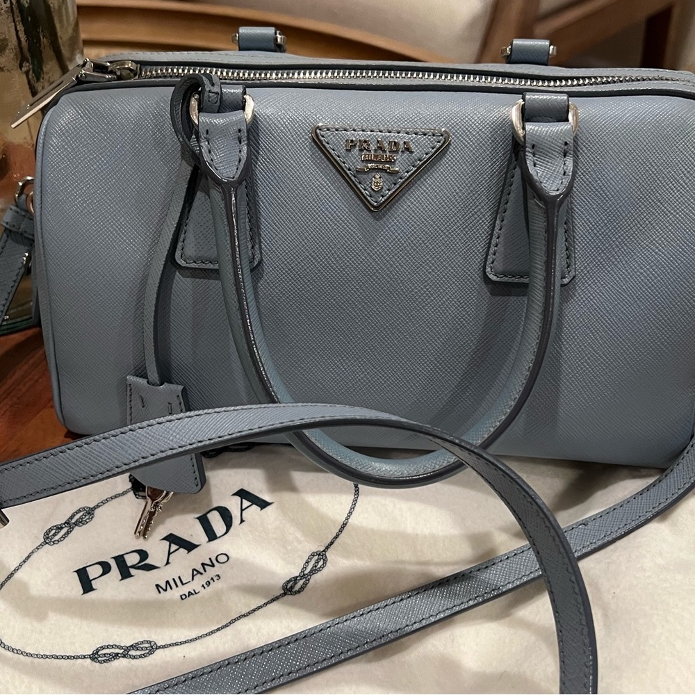 Authentic Prada Boston Bag